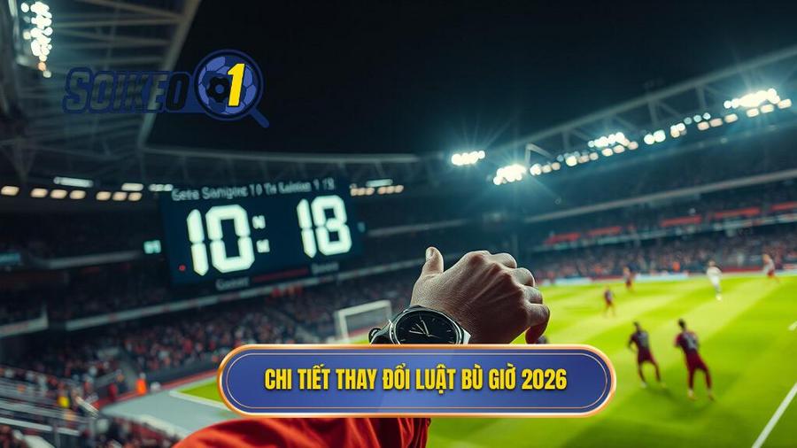 2. Chi tiết thay đổi Luật bù giờ 2026