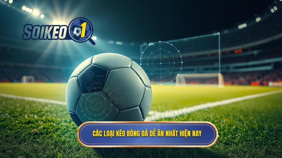 Top những loại kèo bóng đá dễ ăn nhất hiện nay bạn nên biết