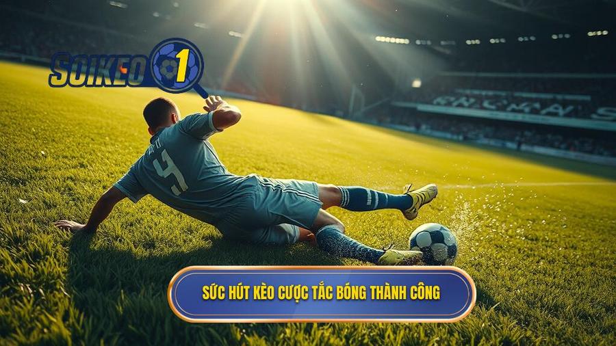Tại sao kèo cược tổng số lần tắc bóng thành công lại hấp dẫn?